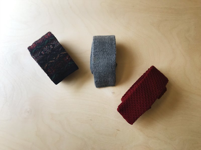 襪子領帶 - 領帶/領帶夾 - 其他材質 