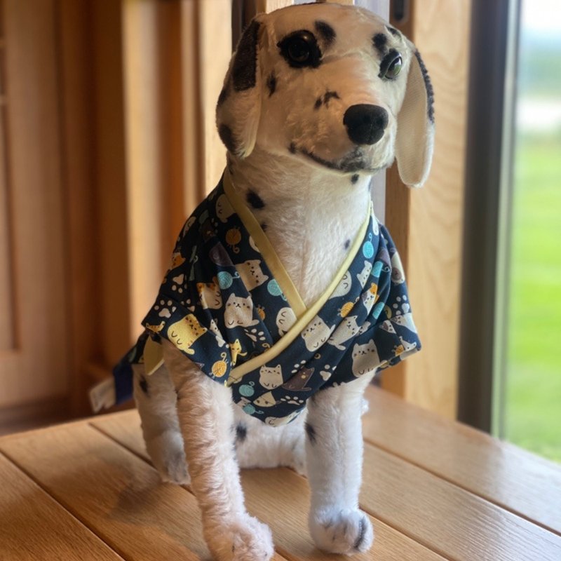 Handmade Pet kimono - Clothing & Accessories - Cotton & Hemp Multicolor