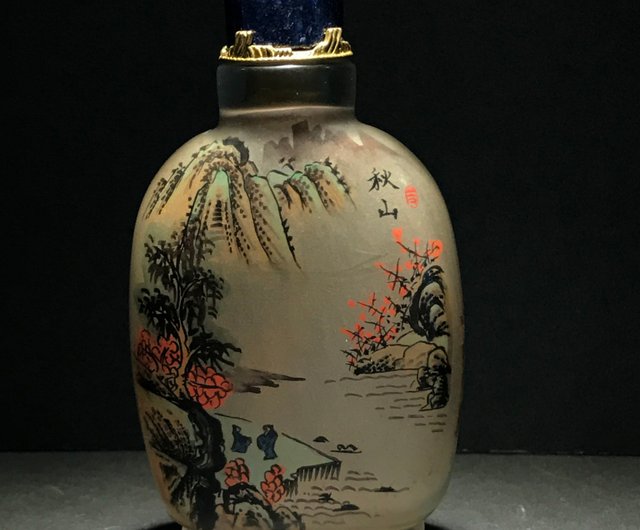 鼻煙壺　周楽元作　張作霖大人 鼻煙壺 周楽元作 張作霖大人 鼻煙壺 周楽元作 張作霖大人 辛卯年