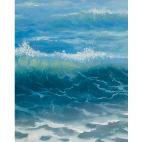 絵画   油絵   マルチアル   風景画   波 絵画 油絵 マルチアル 風景画 波