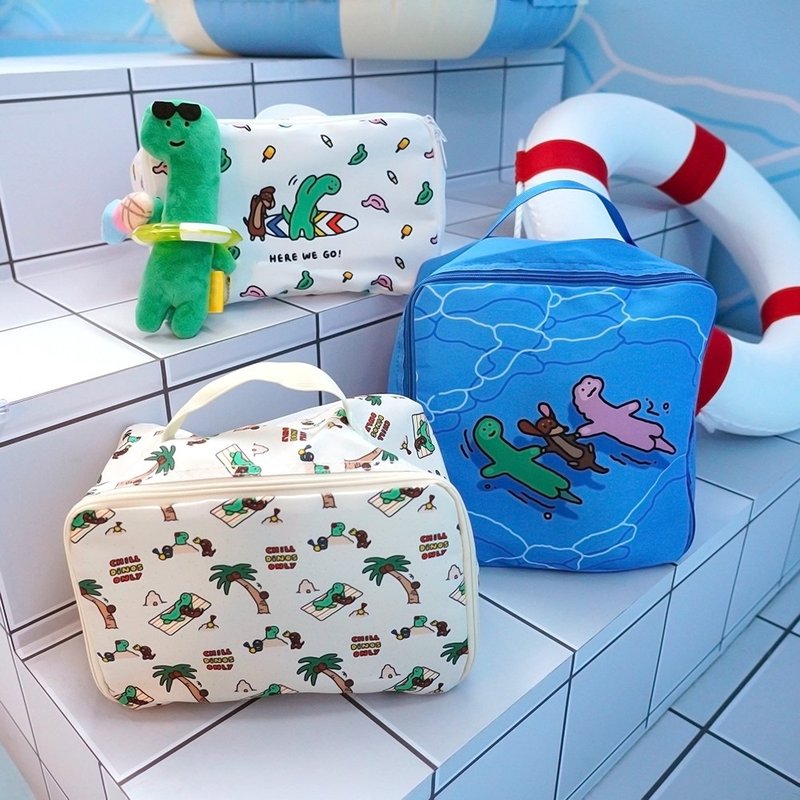 JOGUMAN-旅行收納3入組(夏日款) - 居家收納/收納盒/儲物盒 - 聚酯纖維 