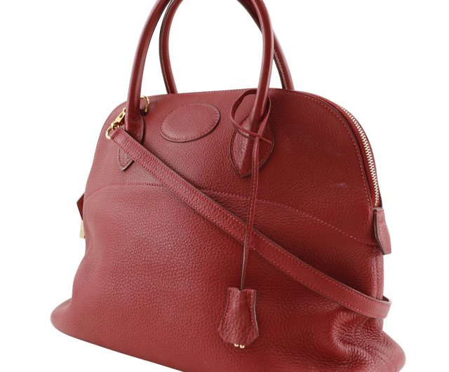 最終　未使用　HERMES ボリード35 トート　ショルダー　トリヨンクレマンス 未使用 HERMES ボリード35 トート ショルダー トリヨンクレマンス