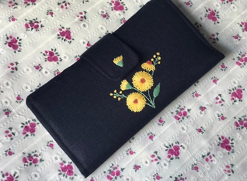 kajonpong Wallet,fabric wallet,hand-embroidered wallet,woman wallet