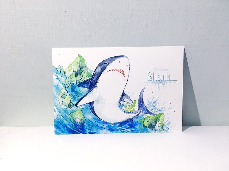 Ocean and Sea Season 1 Shark/Double-sided postcard postcard