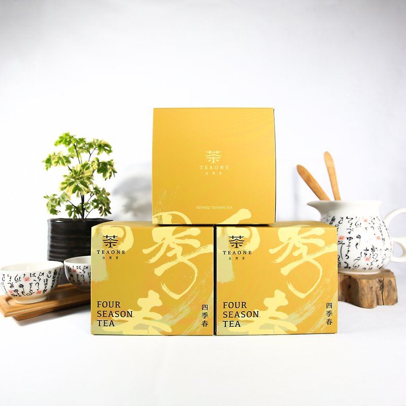 【TeaOne I Whole leaves teabags】四季春 Four Season Tea【3g*12 bags】