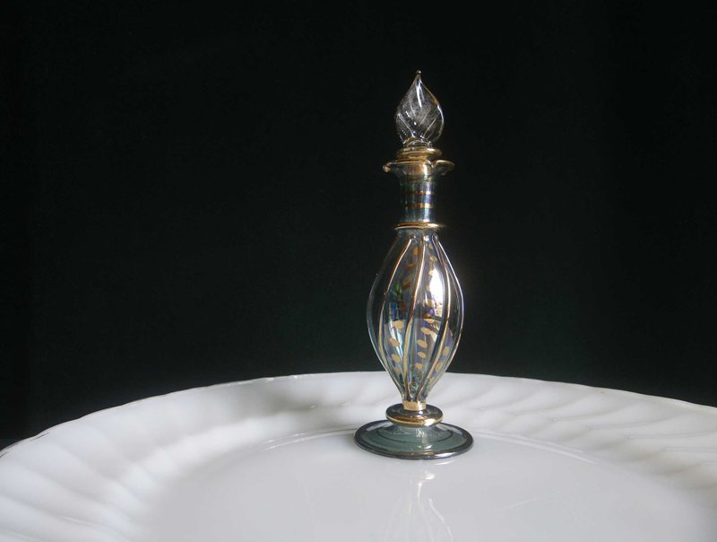 [OLD-TIME] Early Middle East Glass Perfume Bottle - ของวางตกแต่ง - วัสดุอื่นๆ 