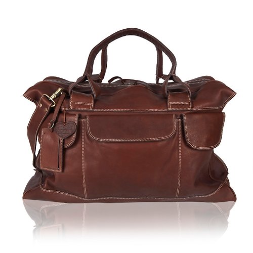 Blondie Mania Handmade, Soft Leather Luggage Bag, Holdall, Travel, Business Bag, Overnight Bag