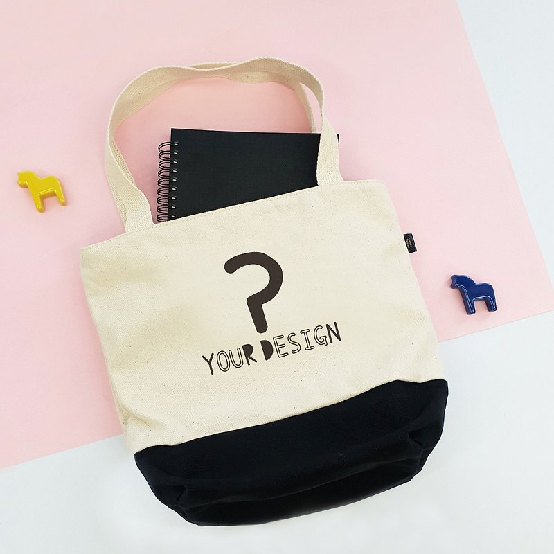 [kuroi-T] custom tote bag, Japanese style hand-stitched storage bag - กระเป๋าถือ - ผ้าฝ้าย/ผ้าลินิน ขาว