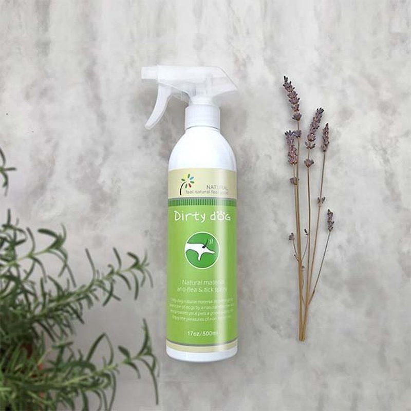 Natural material anti-flea spray - Cleaning & Grooming - Paper 