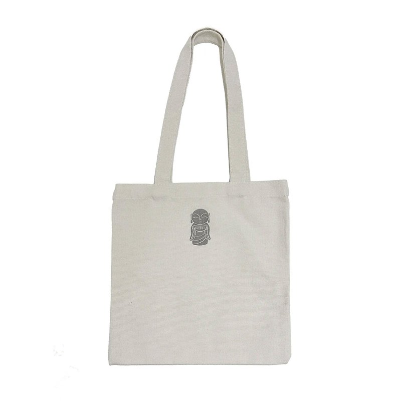【Hanli X Mina】Thankful Ksitigarbha / Jizo Bag - Handbags & Totes - Cotton & Hemp 