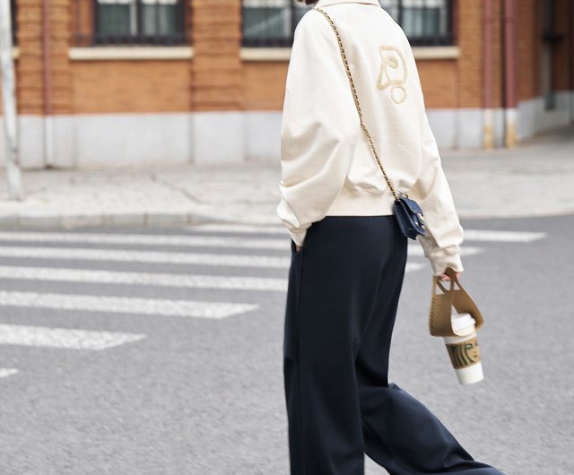 ネイビーニットワイドパンツ|パンツ|秋物|Sora-1321 - ショップ sora