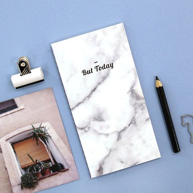 Second-Mansion-Planet Pocket Notebook - White Marble, PLD64099 - Notebooks & Journals - Paper White