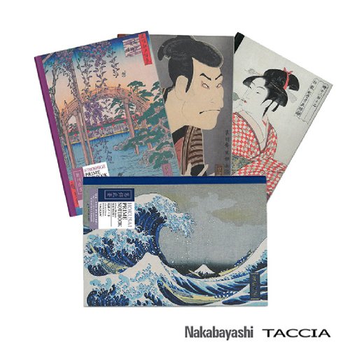 TACCIA 日本の浮世絵 喜多川歌麿 女性の肖像 A5 横型ノート