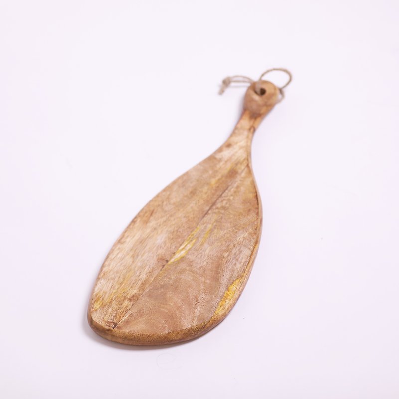 Mango Wood Cutting Board – Fair Trade - ถาดเสิร์ฟ - ไม้ สีกากี