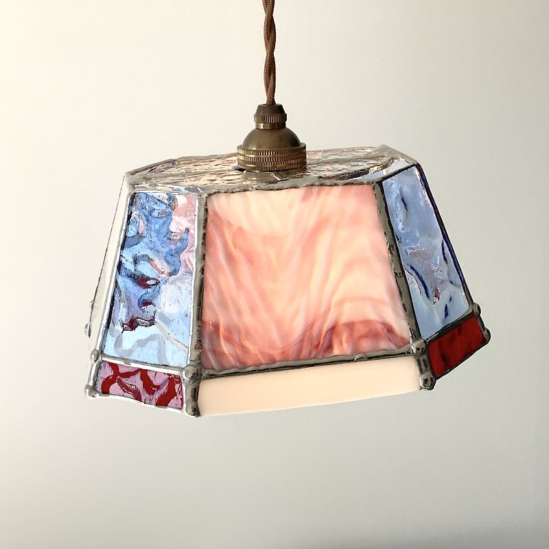 シーサイドナイト　海を感じるペンダントライト　コーラルホワイト - 燈具/燈飾 - 玻璃 白色