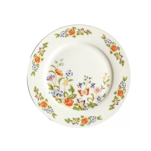Belleek Taiwan 臺灣總代理 英國Aynsley 小屋花園 骨瓷餐盤20cm