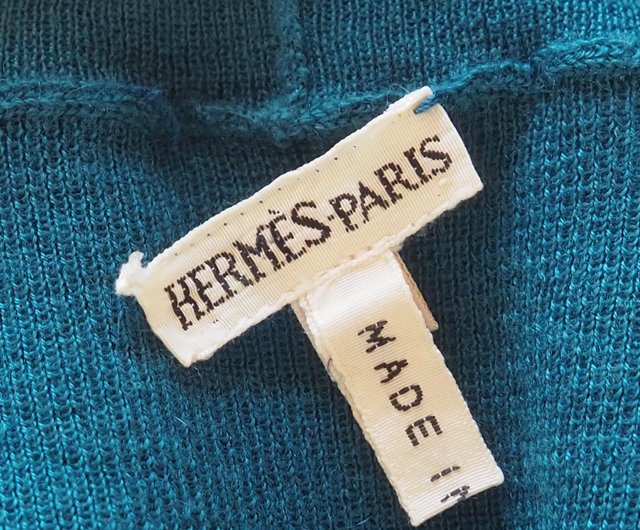 HERMES ニット　ハイネック　マルジェラ期　エルメス　Mサイズ HERMES - エルメス 国内正規 マルジェラ期 カシミヤ