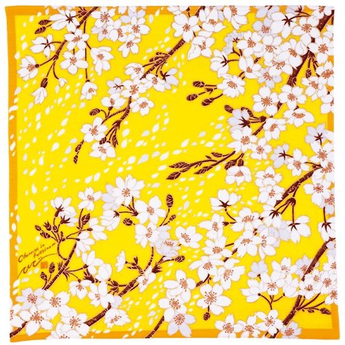 Ki-Yan Studio 包巾 - Cherries in full bloom/黄