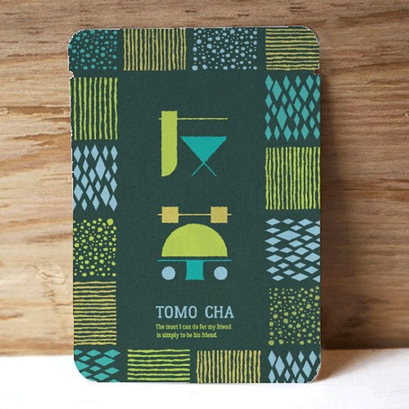 Tomocha TOMOCHA ｜ Greeting Tea (Designers Goencha Tea Battle) - 茶葉/茶包 - 新鮮食材 綠色