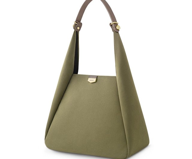 オリーブグリーン トートバッグ MM6 オリーブグリーン トートバッグ MM6