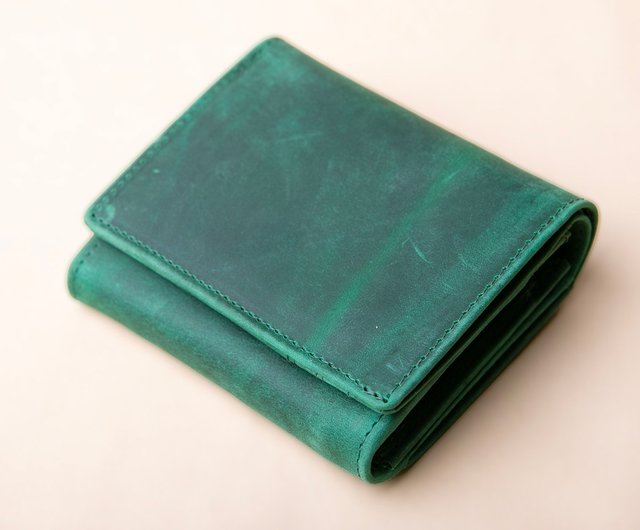 二つ折り財布 FOLIO2.0 コンパクト 牛革 かぶせ蓋 - ショップ
