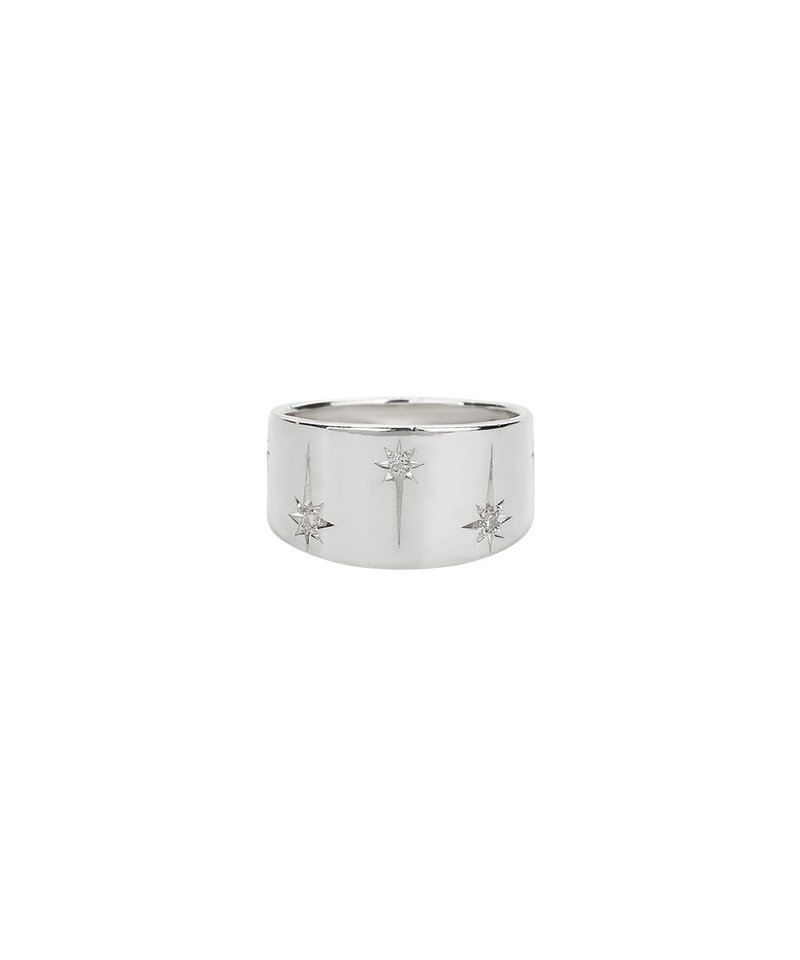 MYSTIC RINGㅣSILVER - 戒指 - 純銀 銀色