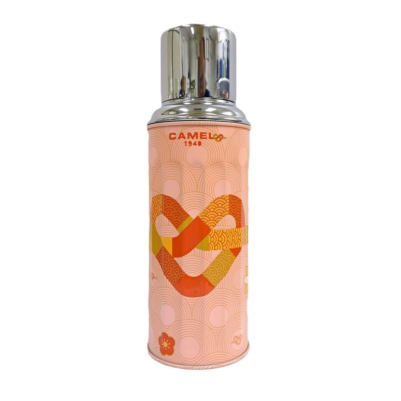 駱駝牌 450ml 玻璃膽真空保溫瓶 | 蛇年特別版 122SN(GF) - 保溫瓶/保溫杯 - 其他材質 粉紅色