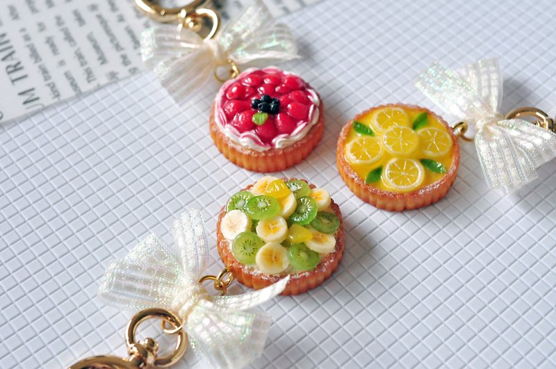 Clay Charms - Handmade fruit tower pendant / simulation clay