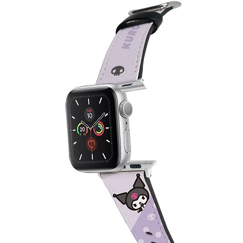 HongMan康文國際 【Hong Man】三麗鷗系列 Apple Watch 皮革錶帶 點點酷洛米