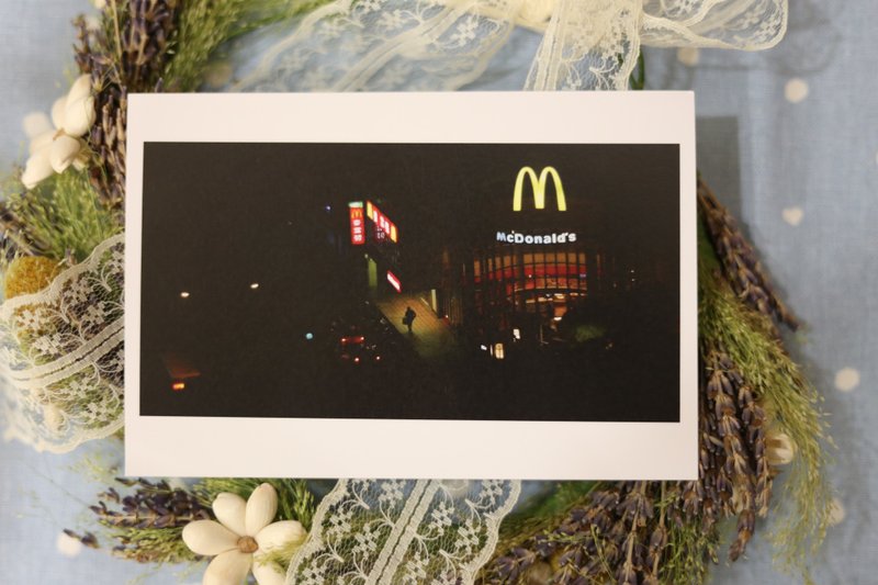 【明信片】回憶中的麥當勞McDonald's in Memories - 卡片/明信片 - 紙 白色