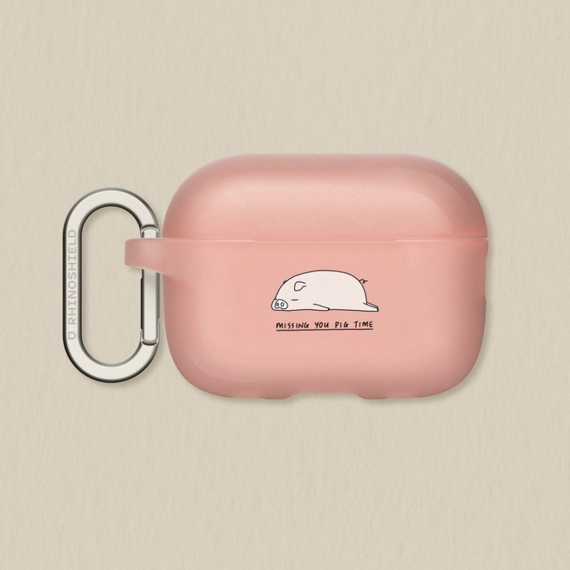 Airpods anti-fall protective case∣ilovedoodle series/pig - ที่เก็บหูฟัง - พลาสติก หลากหลายสี