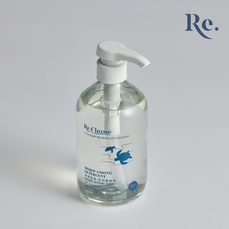 [Ocean Friendly] Mild Dishwashing Liquid - Earl's Fragrance (500ml) * 2 pieces (in cooperation with the Chinese Cetacean and Dolphin Association) - Dish Detergent - Other Materials Transparent