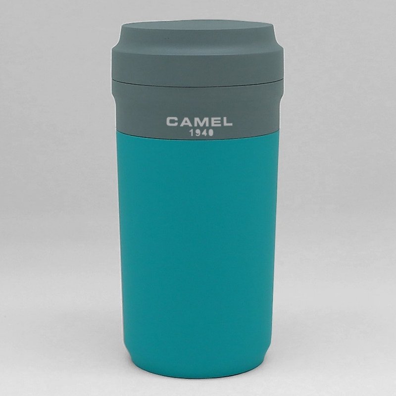 New | Camel brand 280ml glass bladder vacuum insulated cup with plastic shell and lid blue Cuppa28 TL - Vacuum Flasks - Other Materials Blue