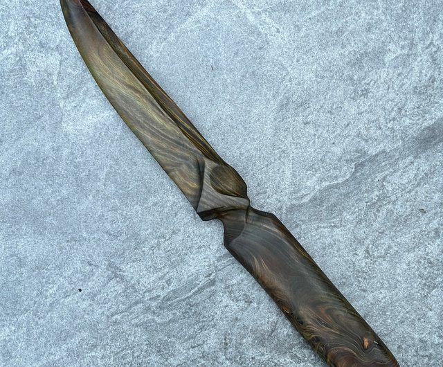 木製馬頭のペーパーナイフ 刀剣、魔剣、グリーンコレクション、アートダガー、木製ナイフ