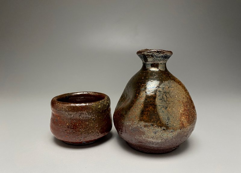 Sake Set - 花瓶/花器 - 陶 