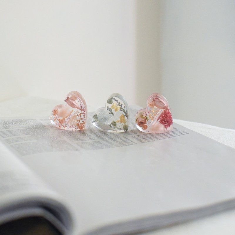 /乾燥花戒架/七夕 情人節 擺飾 飾品 禮物 乾燥花 永生花 婚禮 - 乾燥花/永生花 - 樹脂 多色