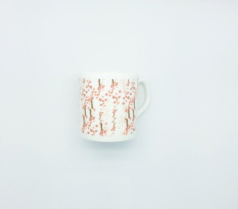 Mug - Cherry Blossom - Mugs - Pottery Multicolor
