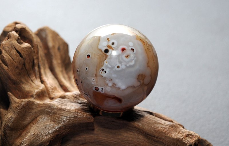 帶財眼高能量纏絲瑪瑙 靈修 招財 破煞 防小人d - 擺飾/家飾品 - 寶石 