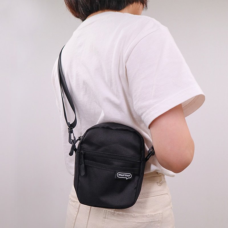 Murmur lightweight travel dual-use mini bag | black