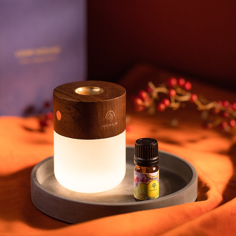 [Fast Shipping] Rich Time Essential Oil Aromatherapy Lamp Gift Box with Lucky Essential Oil | Fragrance Lamp - น้ำหอม - วัสดุอื่นๆ 
