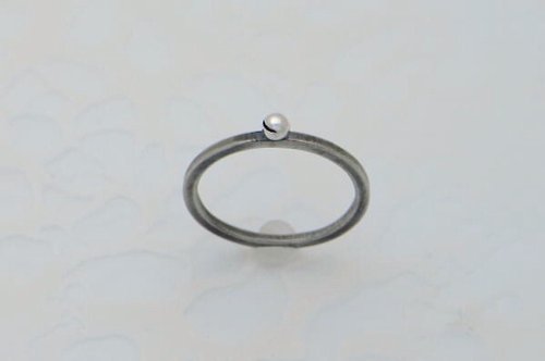 smile_mammy smile ball pico ring_3 ( s_m-R.44) 微笑 笑 銀 環 戒指 指环 疊環 jewelry sterling silver