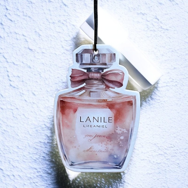 Premium Perfume Shaped Fragrance Card -Rose - น้ำหอม - กระดาษ หลากหลายสี
