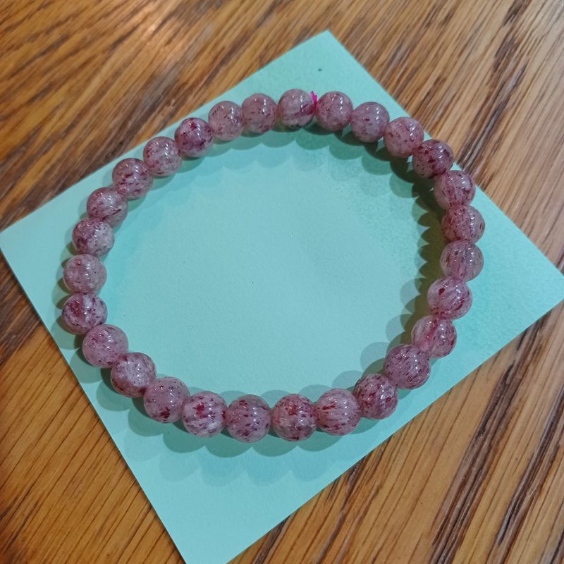 草莓吻春風 - 手鍊/手環 - 水晶 