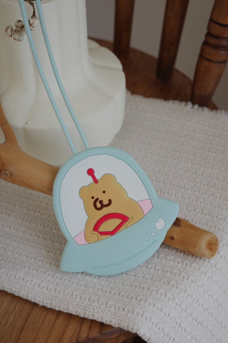 咻熊家 一體成形的行李吊牌 兩款可選 - 行李牌 - 矽膠 