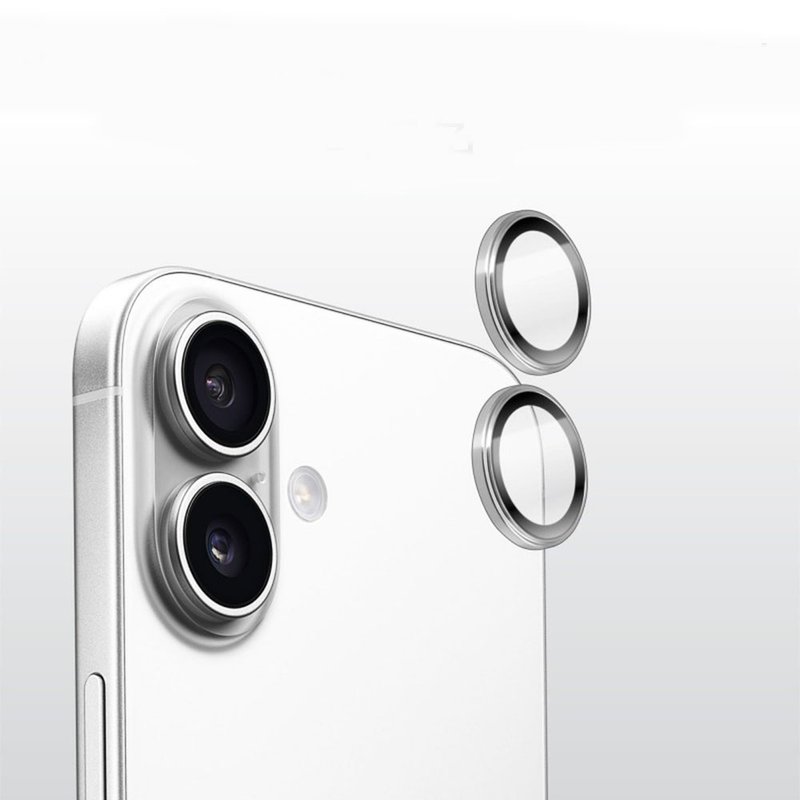 iPhone 17 カメラ保護フィルム Apple カメラリング アルミ製保護フィルム アウトカメラ保護フィルム - スマホアクセサリー - その他の素材 
