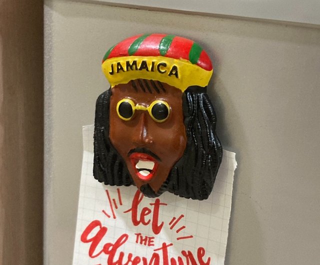 ジャマイカ注目のブラック・フォーリン・ランドマーク・マグネット +