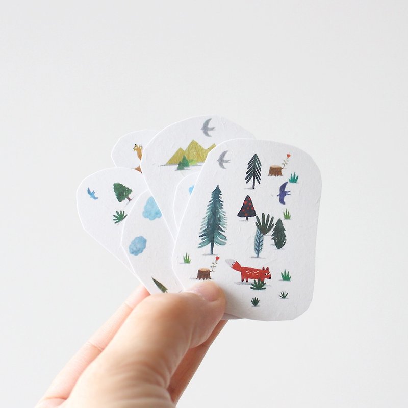 Forest Stickers - Stickers - Paper White