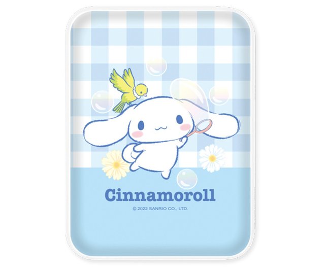 Sanrio Characters Official Dual Portable Charger Power outlet Bank - Cinnamoroll