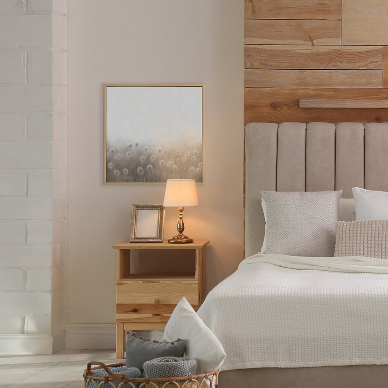 Dandelion - Square Paintings, Home Furnishings, Home Decor - Posters - Cotton & Hemp Multicolor