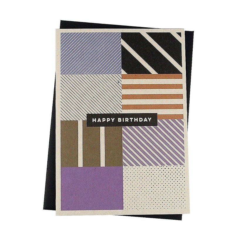 Joy contains all the goodness [Velvet Olive LD-Birthday Wishes Card] - การ์ด/โปสการ์ด - กระดาษ หลากหลายสี